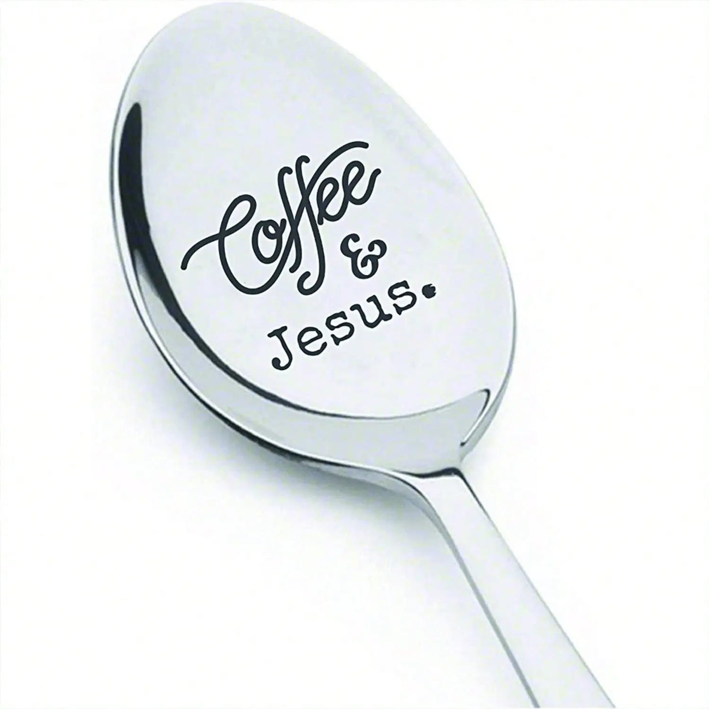 Stainless Steel Kitchen Cutlery Spoon for Sisters, 19x2.8 Cm, Durable & Stylish Design, Perfect Sister Gift Idea, Ideal for Christmas & Special Occasions, Kitchenware