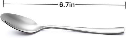 Eslite 12-Piece Stainless Steel Teaspoon,6.7-Inches