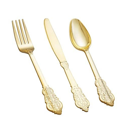 NOCCUR 40-Piece Stainless Steel Silverware Set for 8 - Utensils Set Include Knives Spoons and Forks - Mirror Polished for Home&Party