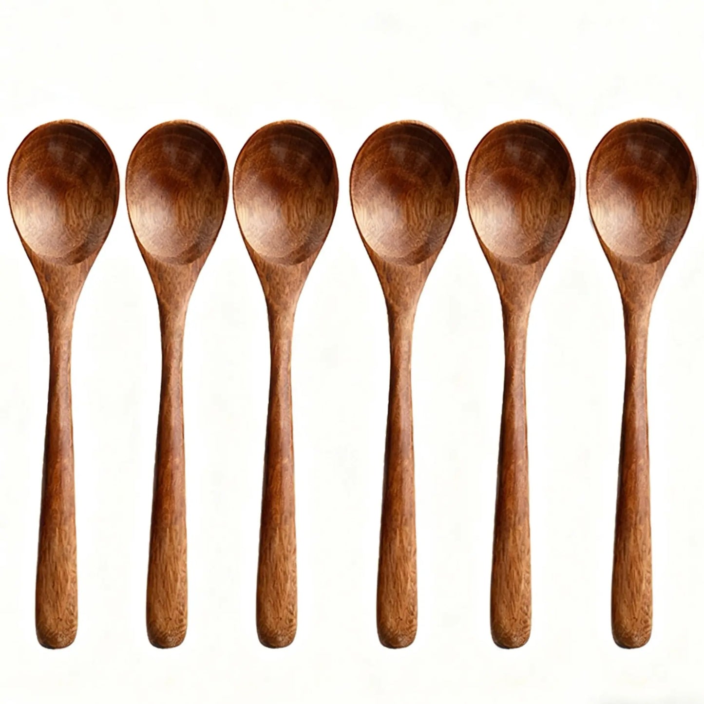 18-Piece Wooden Tableware Set with Cutlery, Wooden Spoons, Chopsticks & Forks - Handmade Kitchen Utensils for Festive Gatherings & Lunch Packing, Wooden Spoon