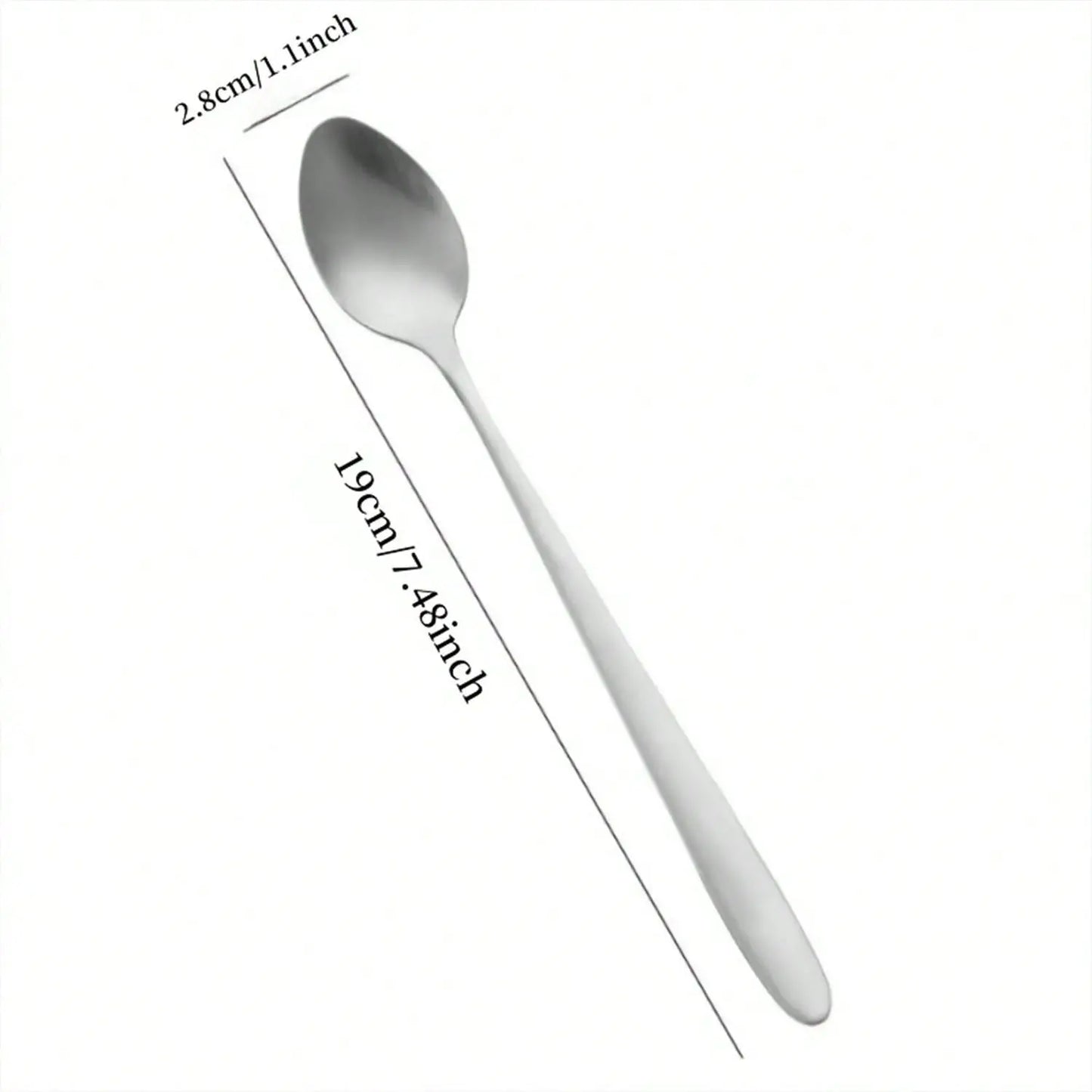 Stainless Steel Kitchen Cutlery Spoon for Sisters, 19x2.8 Cm, Durable & Stylish Design, Perfect Sister Gift Idea, Ideal for Christmas & Special Occasions, Kitchenware