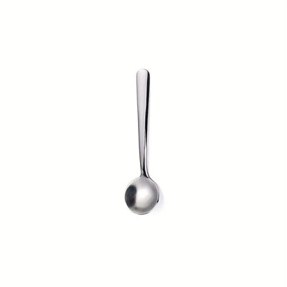Mini Stainless Steel Spoons, 304 Grade - Seasoning Spoon, Jam Spoon, Mixing Spoon, Three Sizes, Silvery/Golden Finish, Polished & Smooth Edges, Kitchen Utensil, Food Prep Tool, Compact Size, Elegant Spoon, Rustresistant Spoon, Highquality Spoon, Multipurp
