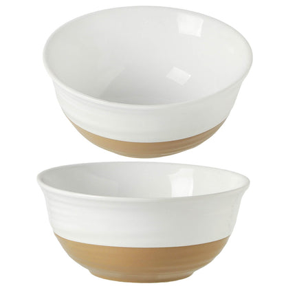 Hasense Ceramic Soup Bowls Set of 4, 40 Ounce Large Cereal Bowls for Kitchen, 7 Inch Serving Bowls for Salad Pasta Ramen Pho Popcorn, Dishwasher Microwave Safe, Navy Blue