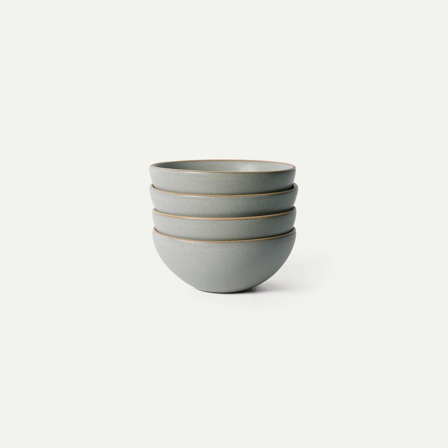 MORA Medium Bowls Set of 4, 28oz Ceramic Pottery Everyday Bowls - Microwave, Oven and Dishwasher Safe - Harvest