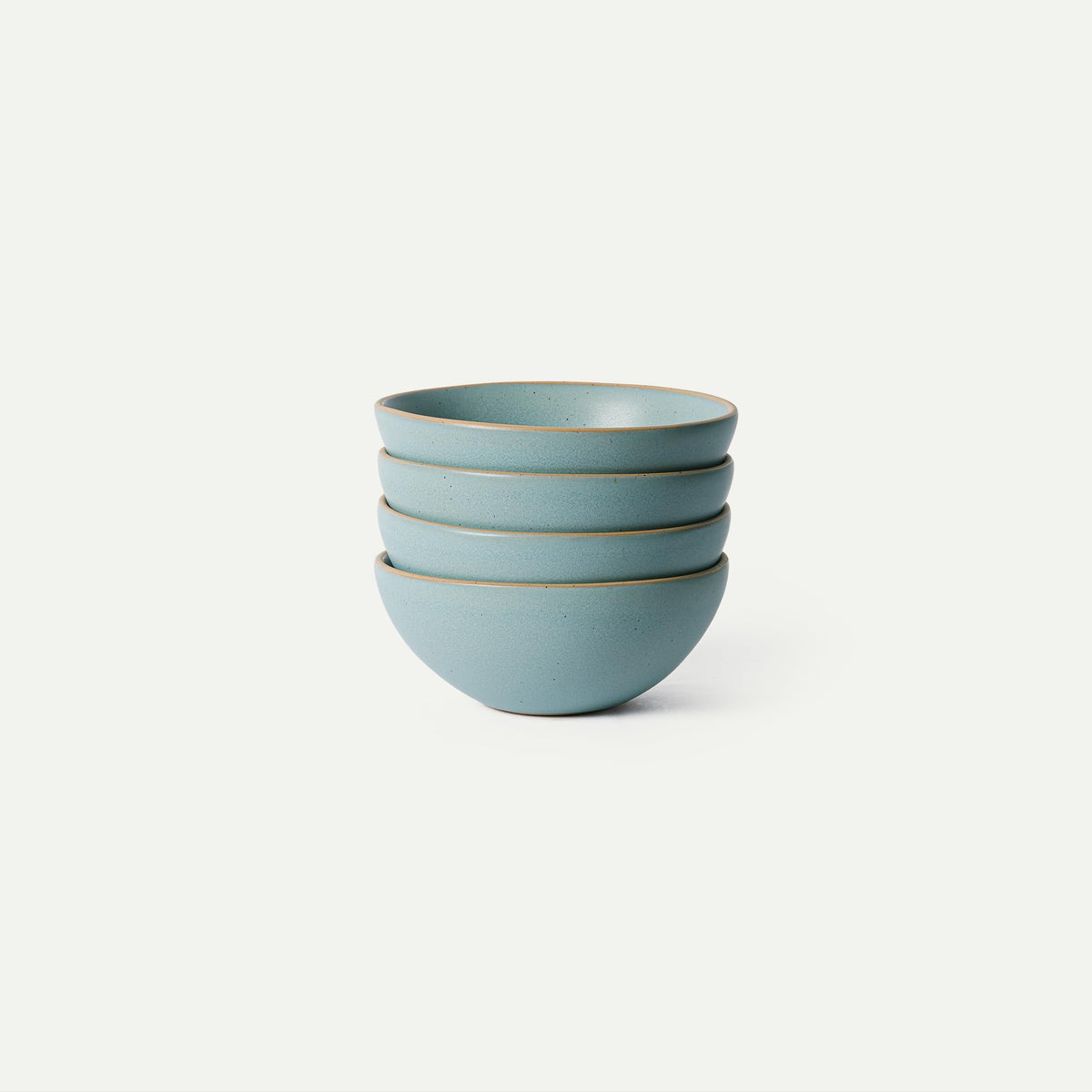 MORA Medium Bowls Set of 4, 28oz Ceramic Pottery Everyday Bowls - Microwave, Oven and Dishwasher Safe - Harvest