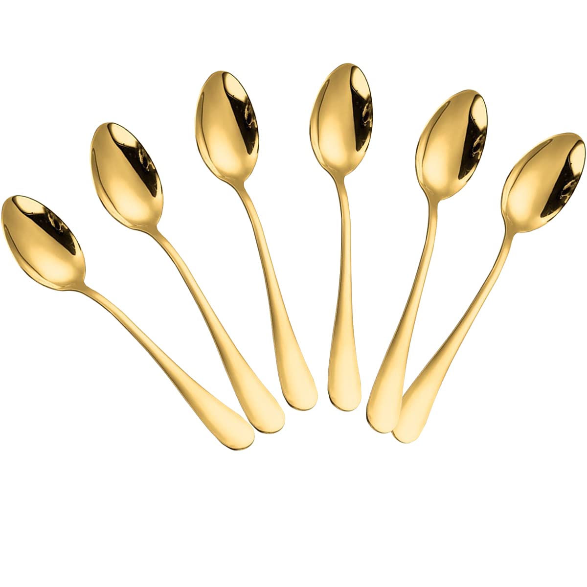 Demitasse Espresso Spoons, 4.7 Inches Stainless Steel Coffee Spoons