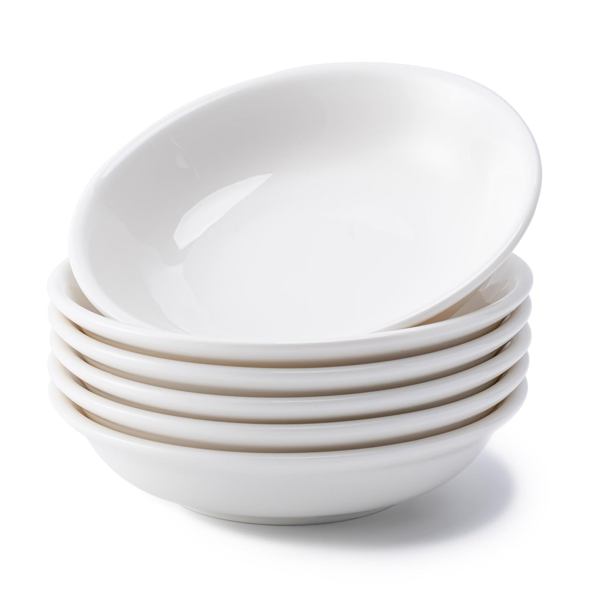 Eisinly 6 Pack Dipping Bowls,3 OZ Small Ceramic Soy Sauce Dish,Vintage Blue | 4 Inch, Blue-white Glaze, Shiny, Safe, Dishwasher Safe, for Seasonings, Sushi & BBQ