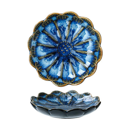 JAMEND CLXP Lotus Leaf Shape Decorative Ring Tray, Small Key Bowl, Ceramic Trinket Tray Jewelry Dish Organizing Necklace Earrings, Home Decoration for Mom Best Friend Sister, Pink.