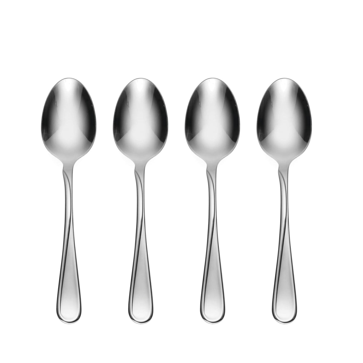 Oneida Flight Teaspoons Silverware Set for 6, Flatware | mirror finish, dishwasher safe | cutlery set for kitchen and dining, utensil set, kitchen gifts for women, heavy duty