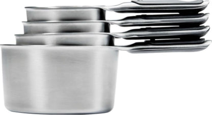 OXO Good Grips 4 Piece Stainless Steel Measuring Spoons with Magnetic Snaps