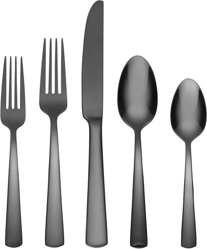 Oneida Aptitude Soup Spoons Silverware Set for 6, Flatware | 18/0 stainless steel, mirror finish | 6.7 inch length | dishwasher safe, cutlery set, utensil set, gift