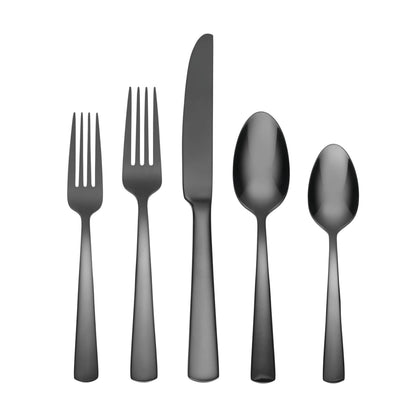 Oneida Aptitude Soup Spoons Silverware Set for 6, Flatware | 18/0 stainless steel, mirror finish | 6.7 inch length | dishwasher safe, cutlery set, utensil set, gift