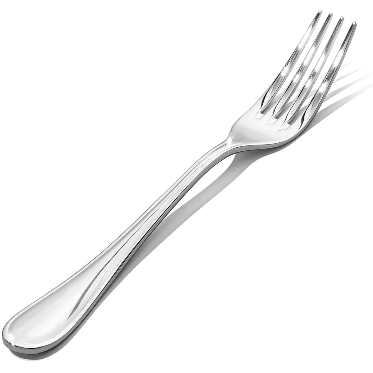 12-Piece 8-Inch Teardrop Dinner Forks Set, 18/10 Stainless Steel Table Fork | Forks Silverware Set, Dishwasher Safe, Ideal for Family Meals, Home Kitchen, Restaurant & Daily Dining