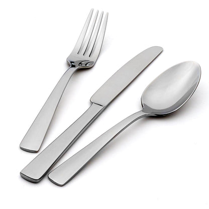 Oneida Aptitude Soup Spoons Silverware Set for 6, Flatware | 18/0 stainless steel, mirror finish | 6.7 inch length | dishwasher safe, cutlery set, utensil set, gift