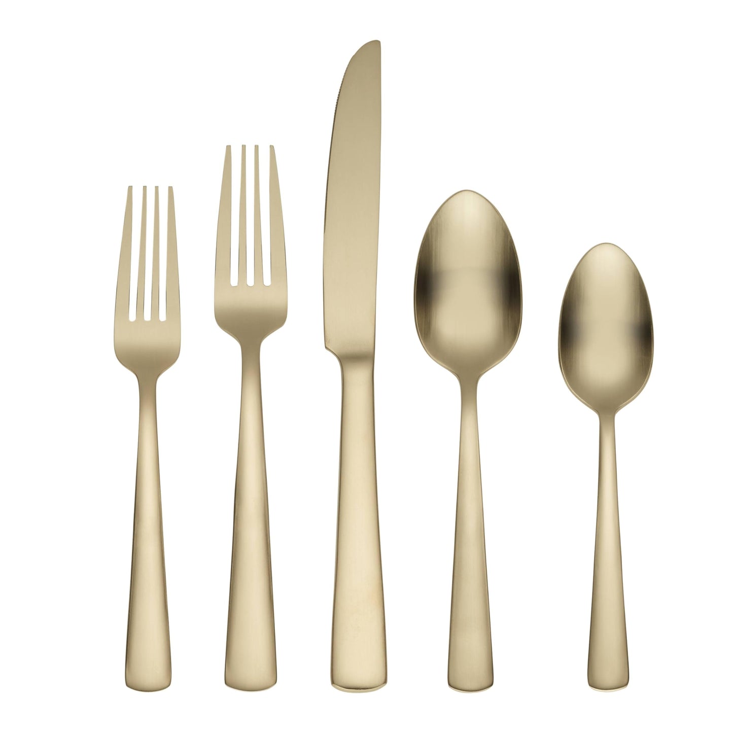 Oneida Aptitude Soup Spoons Silverware Set for 6, Flatware | 18/0 stainless steel, mirror finish | 6.7 inch length | dishwasher safe, cutlery set, utensil set, gift
