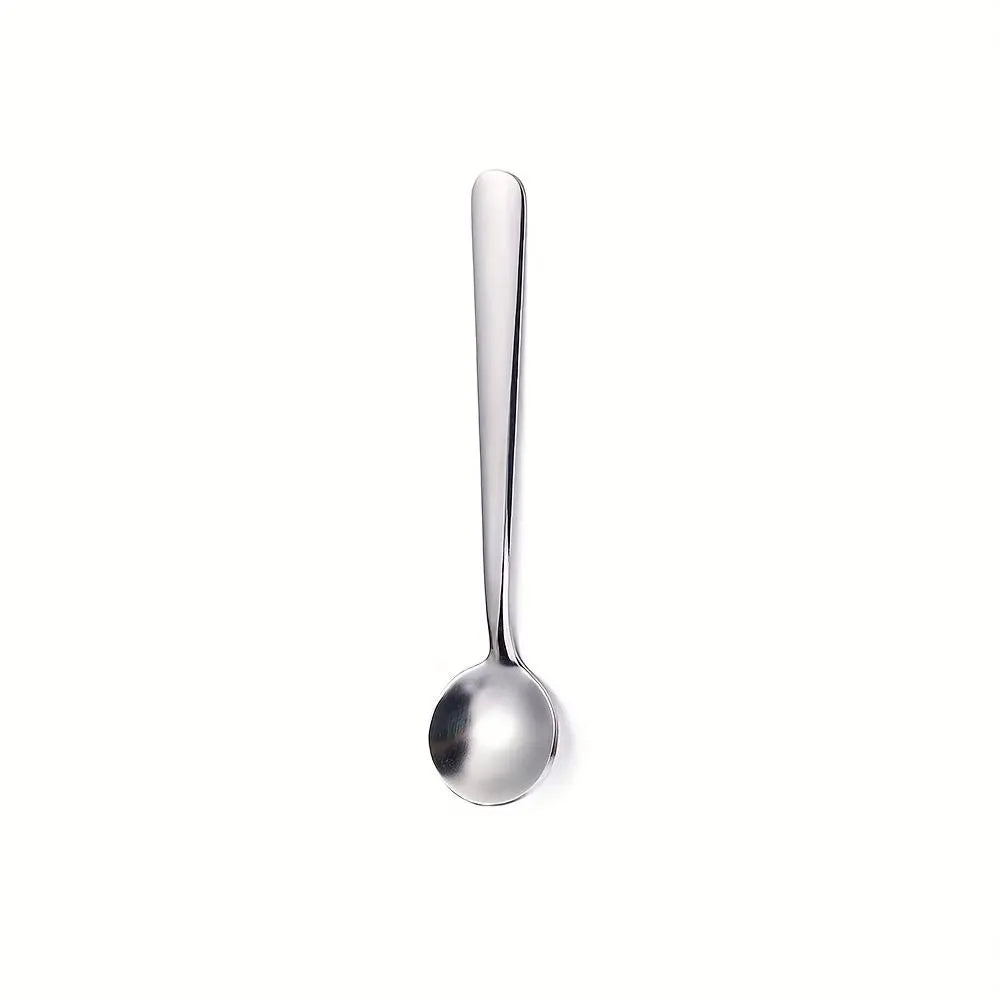 Mini Stainless Steel Spoons, 304 Grade - Seasoning Spoon, Jam Spoon, Mixing Spoon, Three Sizes, Silvery/Golden Finish, Polished & Smooth Edges, Kitchen Utensil, Food Prep Tool, Compact Size, Elegant Spoon, Rustresistant Spoon, Highquality Spoon, Multipurp