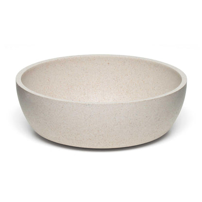 Loving Pets - Dolce Bamboo - Eco-Friendly Pet Bowls & Dishes for Dog, Cats, Puppy Food and Water Dish -Sustainable and Dishwasher Safe, Made with Real Bamboo (Small, Oat-Beige)