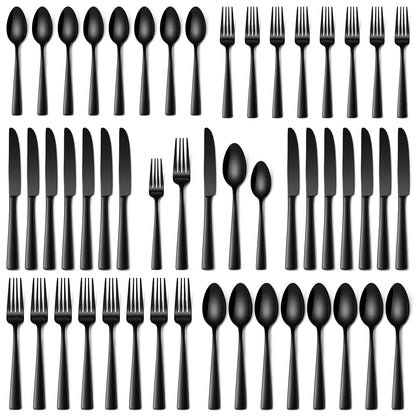 Stapava 20 Piece Silverware Set, Food-Grade Stainless Steel Flatware Sets for 4 Mirror Polished Cutlery Utensil Sets Include Dinner Knives Spoons and Forks Set Dishwasher Safe for Home Restaurant