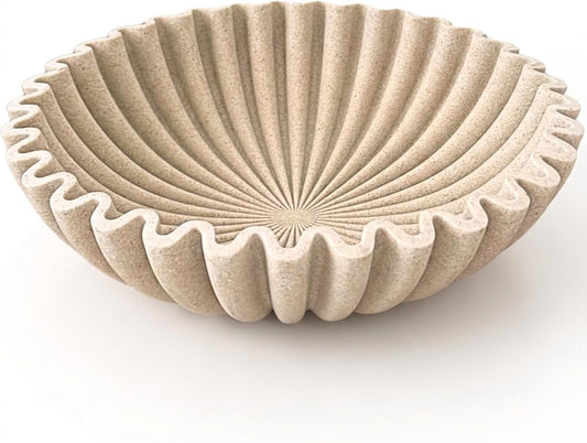 OAKOA Large Decorative Bowl for Home Decor - Key Bowl for Entryway Table