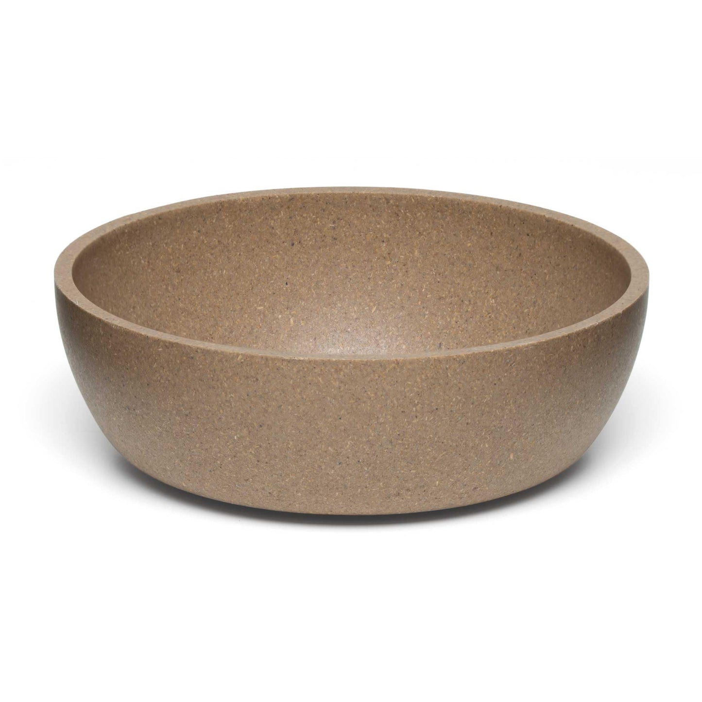 Loving Pets - Dolce Bamboo - Eco-Friendly Pet Bowls & Dishes for Dog, Cats, Puppy Food and Water Dish -Sustainable and Dishwasher Safe, Made with Real Bamboo (Medium, Oat-Beige)