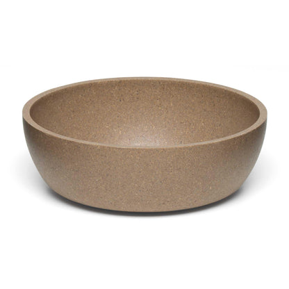 Loving Pets - Dolce Bamboo - Eco-Friendly Pet Bowls & Dishes for Dog, Cats, Puppy Food and Water Dish -Sustainable and Dishwasher Safe, Made with Real Bamboo (Medium, Oat-Beige)