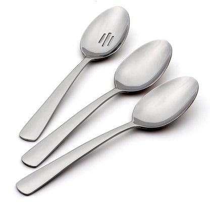 Oneida Aptitude Soup Spoons Silverware Set for 6, Flatware | 18/0 stainless steel, mirror finish | 6.7 inch length | dishwasher safe, cutlery set, utensil set, gift