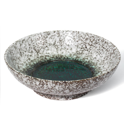 10" Decorative Bowl,Ceramic Fruit Bowl for Kitchen Counter,Coffee Table, Dining Room,Table Centerpiece Bowel,Entryway Key Holder & Jewelry Organizer (Ocean Blue)