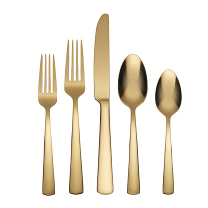 Oneida Aptitude Soup Spoons Silverware Set for 6, Flatware | 18/0 stainless steel, mirror finish | 6.7 inch length | dishwasher safe, cutlery set, utensil set, gift