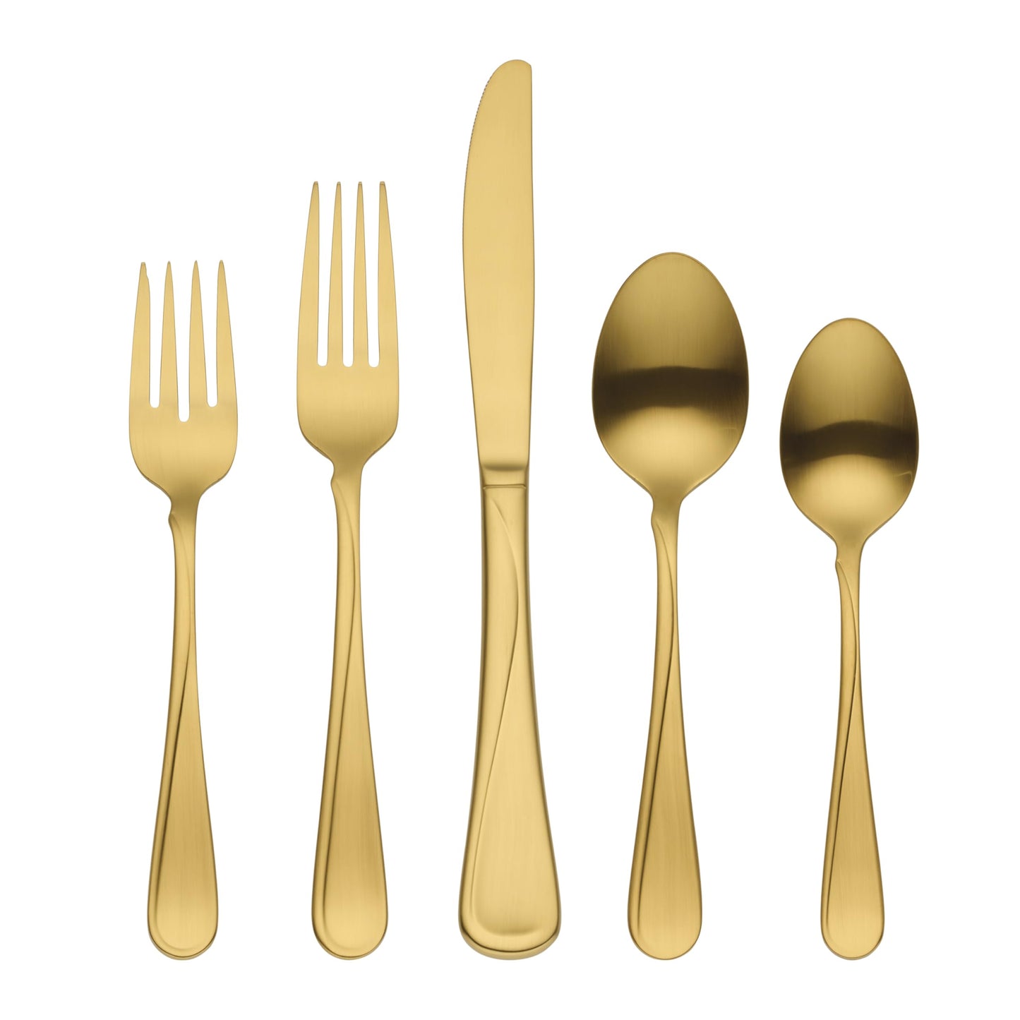 Oneida Flight Teaspoons Silverware Set for 6, Flatware | mirror finish, dishwasher safe | cutlery set for kitchen and dining, utensil set, kitchen gifts for women, heavy duty