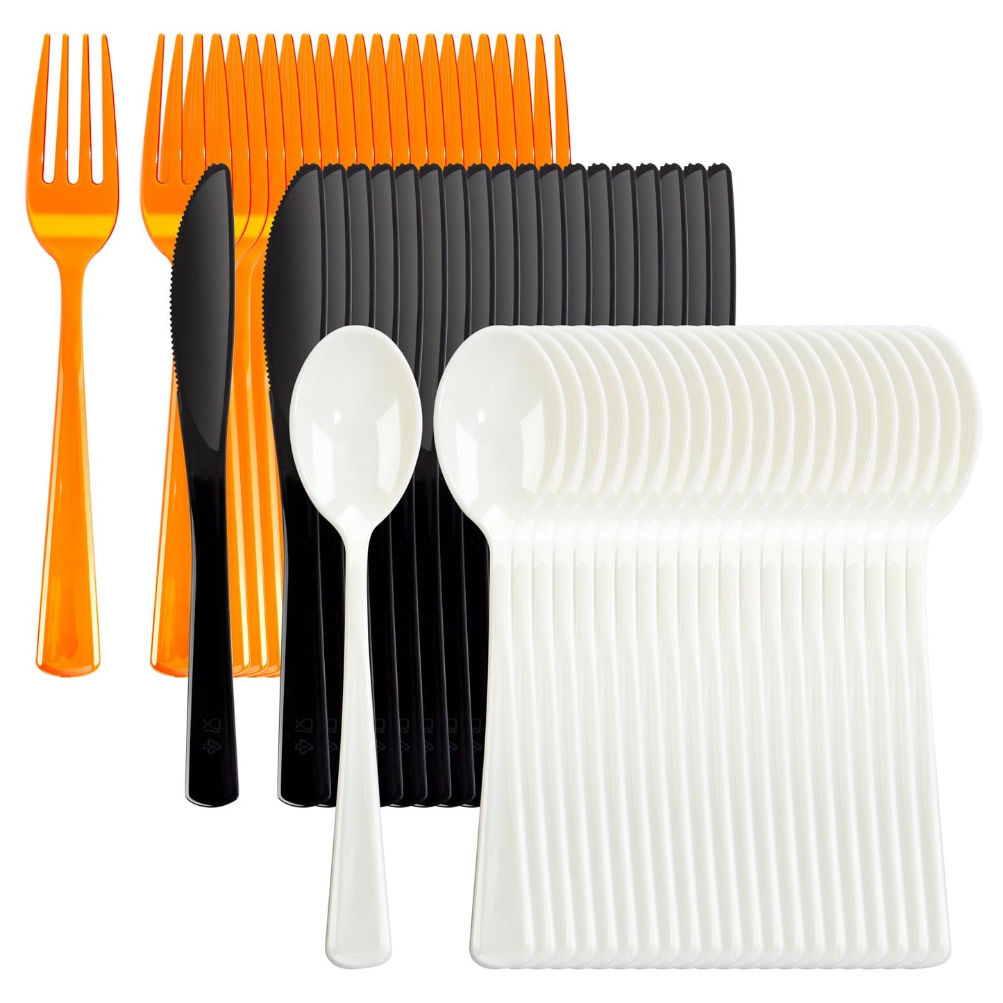 NOCCUR 40-Piece Stainless Steel Silverware Set for 8 - Utensils Set Include Knives Spoons and Forks - Mirror Polished for Home&Party