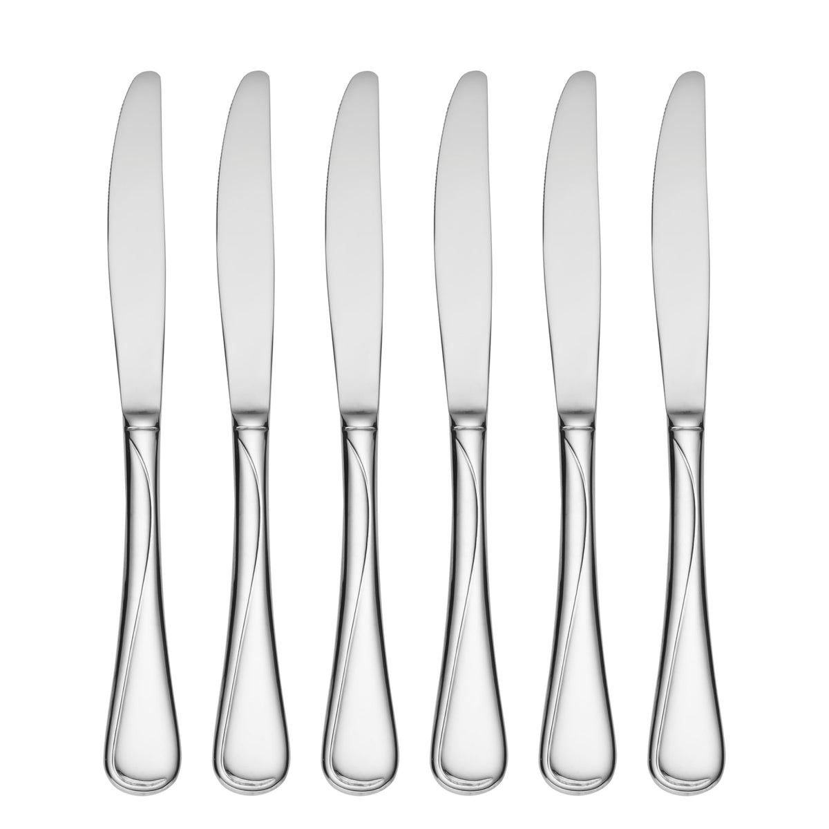 Oneida Flight Teaspoons Silverware Set for 6, Flatware | mirror finish, dishwasher safe | cutlery set for kitchen and dining, utensil set, kitchen gifts for women, heavy duty