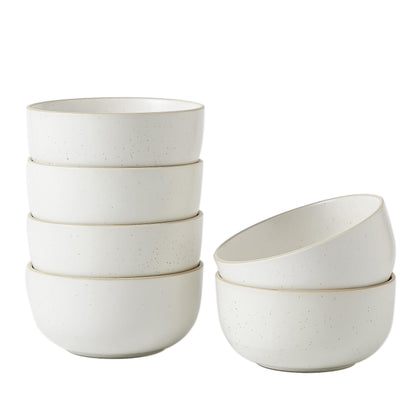 S&Q'S CERAMICS Cereal Bowls - 36 Ounce, Japanese Noodle Bowl Set, Ceramic Bowls for Kitchen, Breakfast, Oatmeal, Microwave and Dishwasher Safe, [Set of 4], Dark Blue
