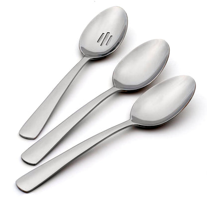 Oneida Aptitude Soup Spoons Silverware Set for 6, Flatware | 18/0 stainless steel, mirror finish | 6.7 inch length | dishwasher safe, cutlery set, utensil set, gift