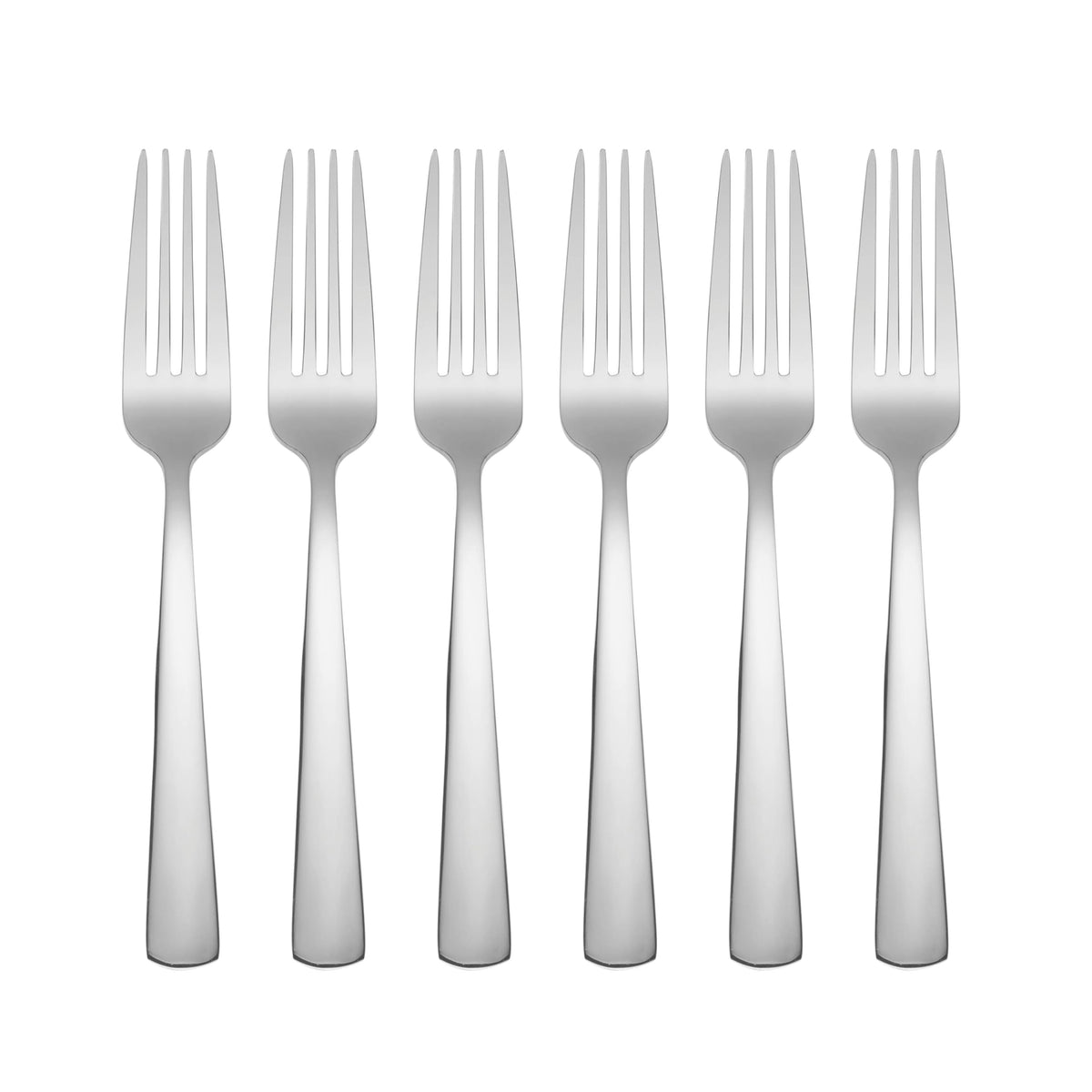 Oneida Aptitude Soup Spoons Silverware Set for 6, Flatware | 18/0 stainless steel, mirror finish | 6.7 inch length | dishwasher safe, cutlery set, utensil set, gift