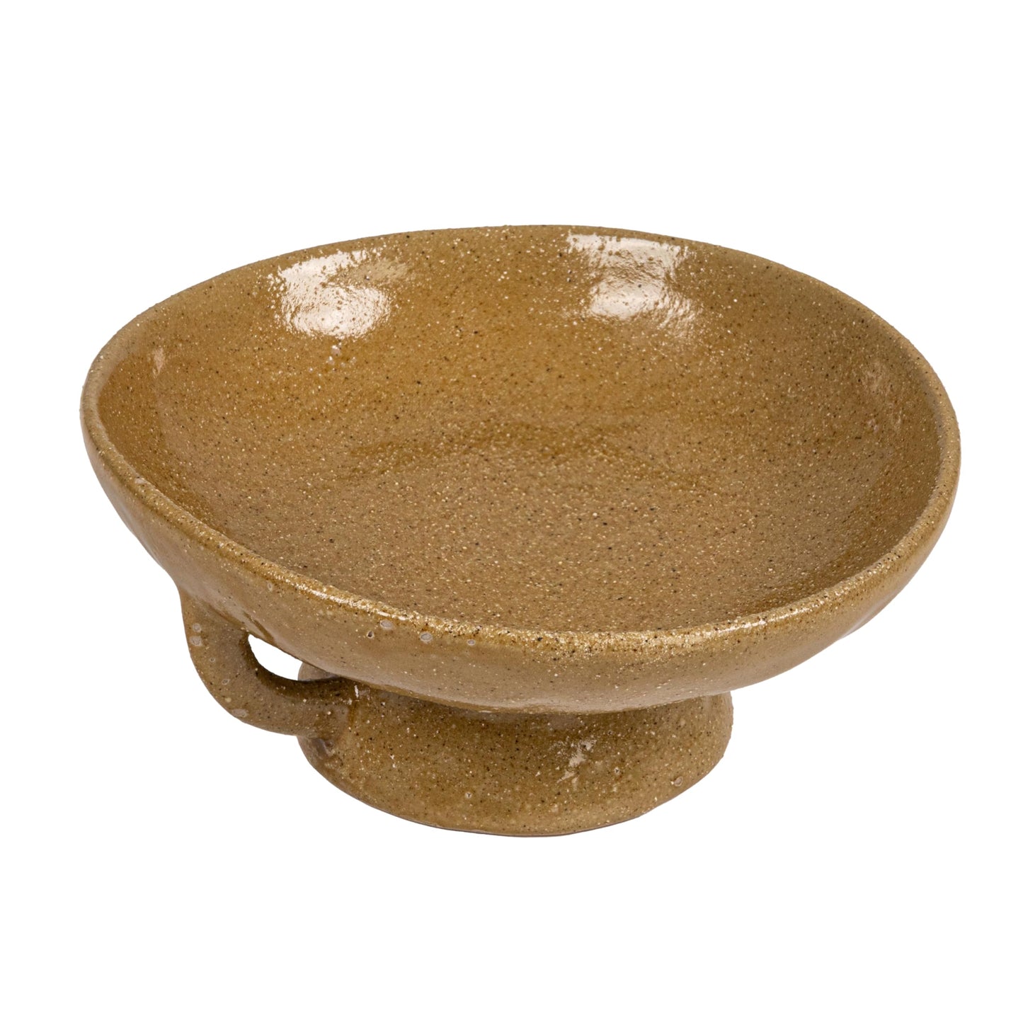 Creative Co-Op Stoneware Bowl w Reactive Glaze, White