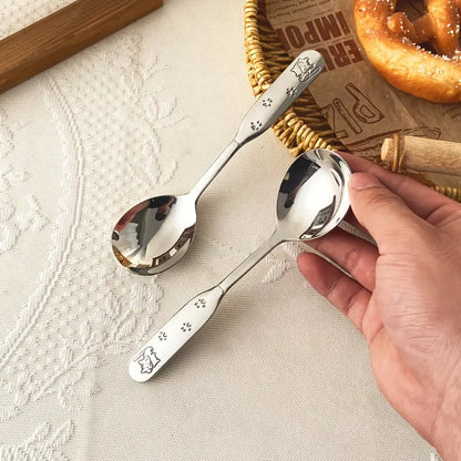 1Pcs/2Pcs Camping Gear, Glamping Essentials, EDC Backpack Tableware, Hiking Cutlery, RV Travel Utensils, Backpacking Spoon, Beach Picnic, Outdoor Survival, Road trip，Reusable Cutlery, Stainless Steel Flatware, P0ortable Tableware, Heavy-Duty Dinner Spoon