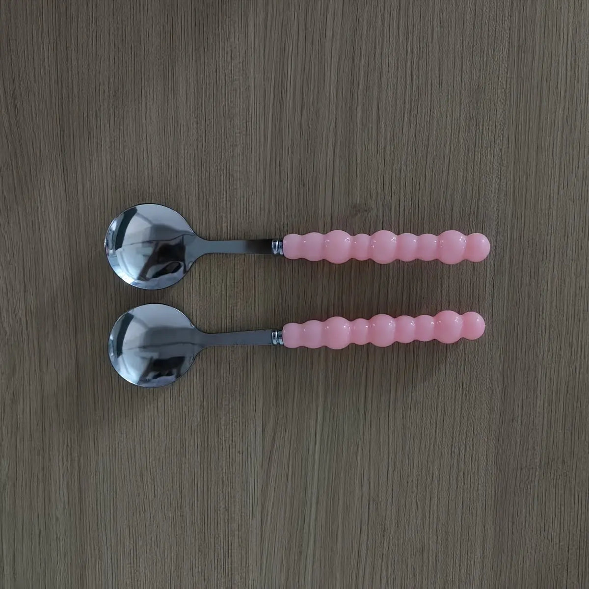2pcs Colored Pearl Spoon, Modern Home Use Rice Spoon, Small Soup Spoon, Culinary Cutlery