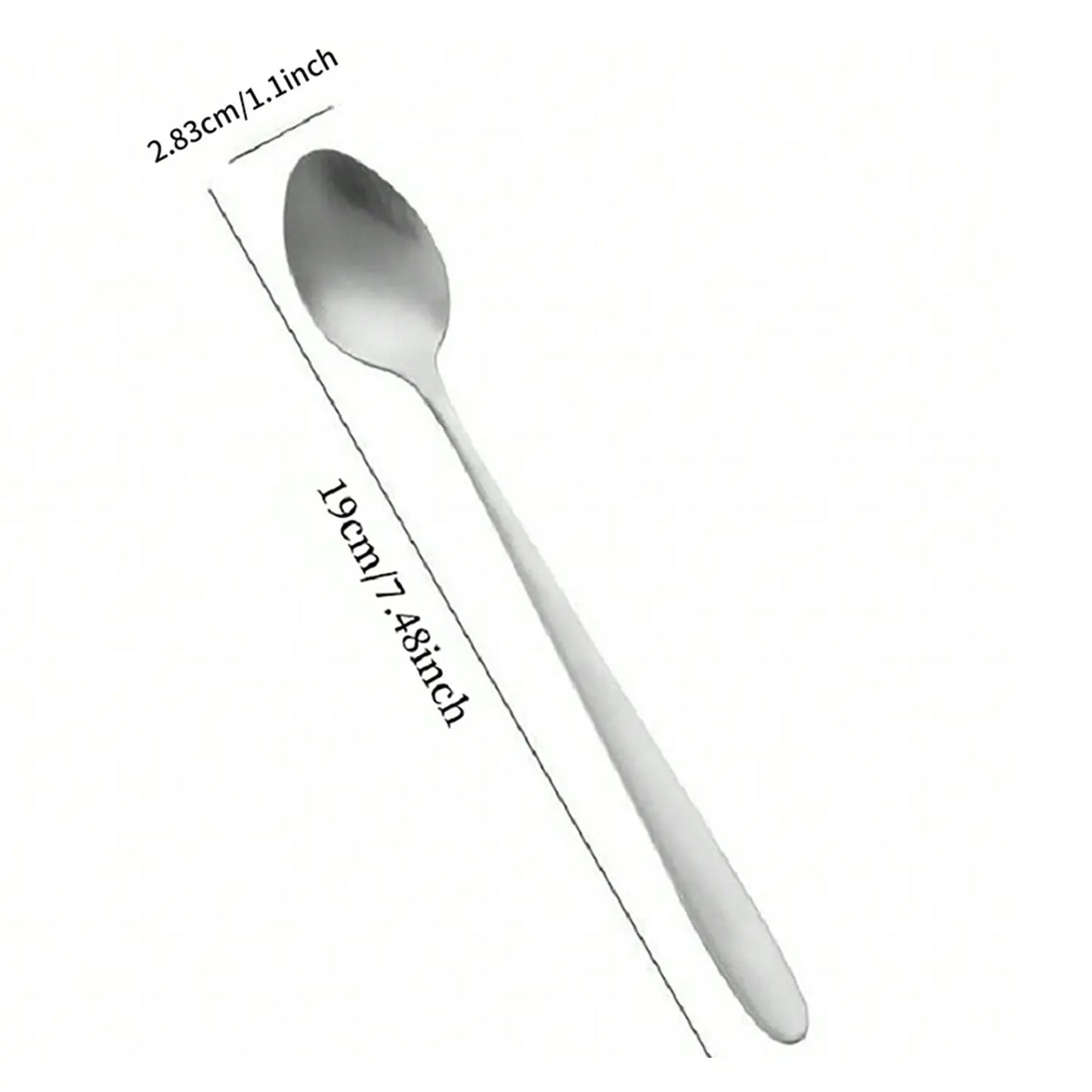 Funny Sister Spoons, Crystal Clear Engraved Coffee Spoons with Heart Cutout, Brother's Ice Spoon Design, Perfect Gift for Birthdays & Anniversaries