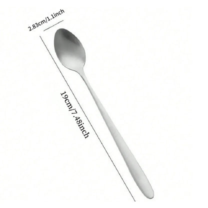 Funny Sister Spoons, Crystal Clear Engraved Coffee Spoons with Heart Cutout, Brother's Ice Spoon Design, Perfect Gift for Birthdays & Anniversaries