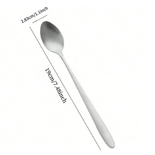Funny Sister Spoons, Crystal Clear Engraved Coffee Spoons with Heart Cutout, Brother's Ice Spoon Design, Perfect Gift for Birthdays & Anniversaries